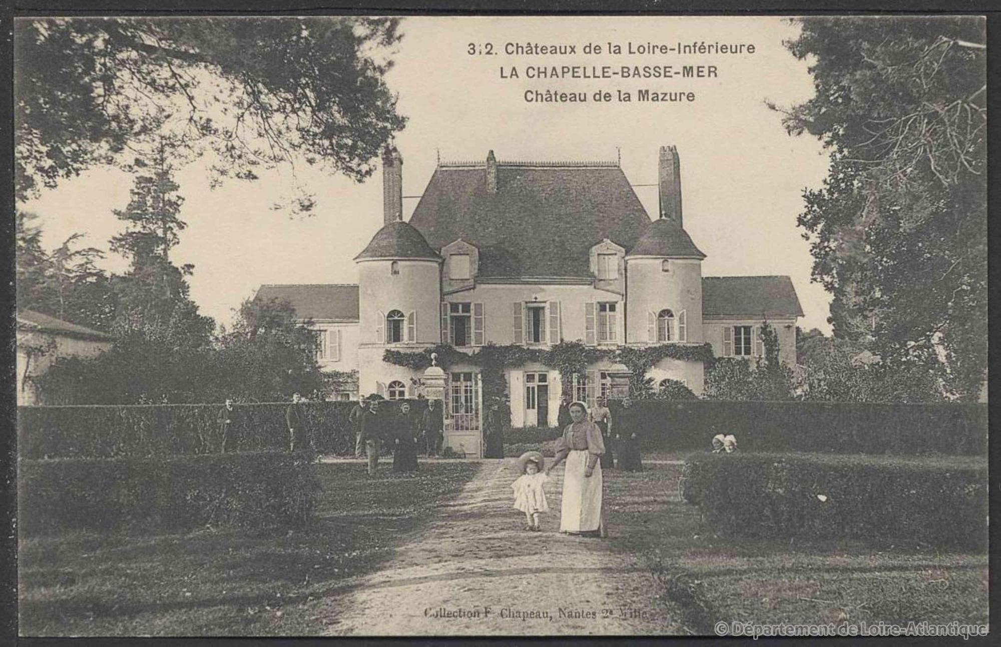 Domaine De La Mazure Bed & Breakfast La Chapelle-Basse-Mer Ngoại thất bức ảnh